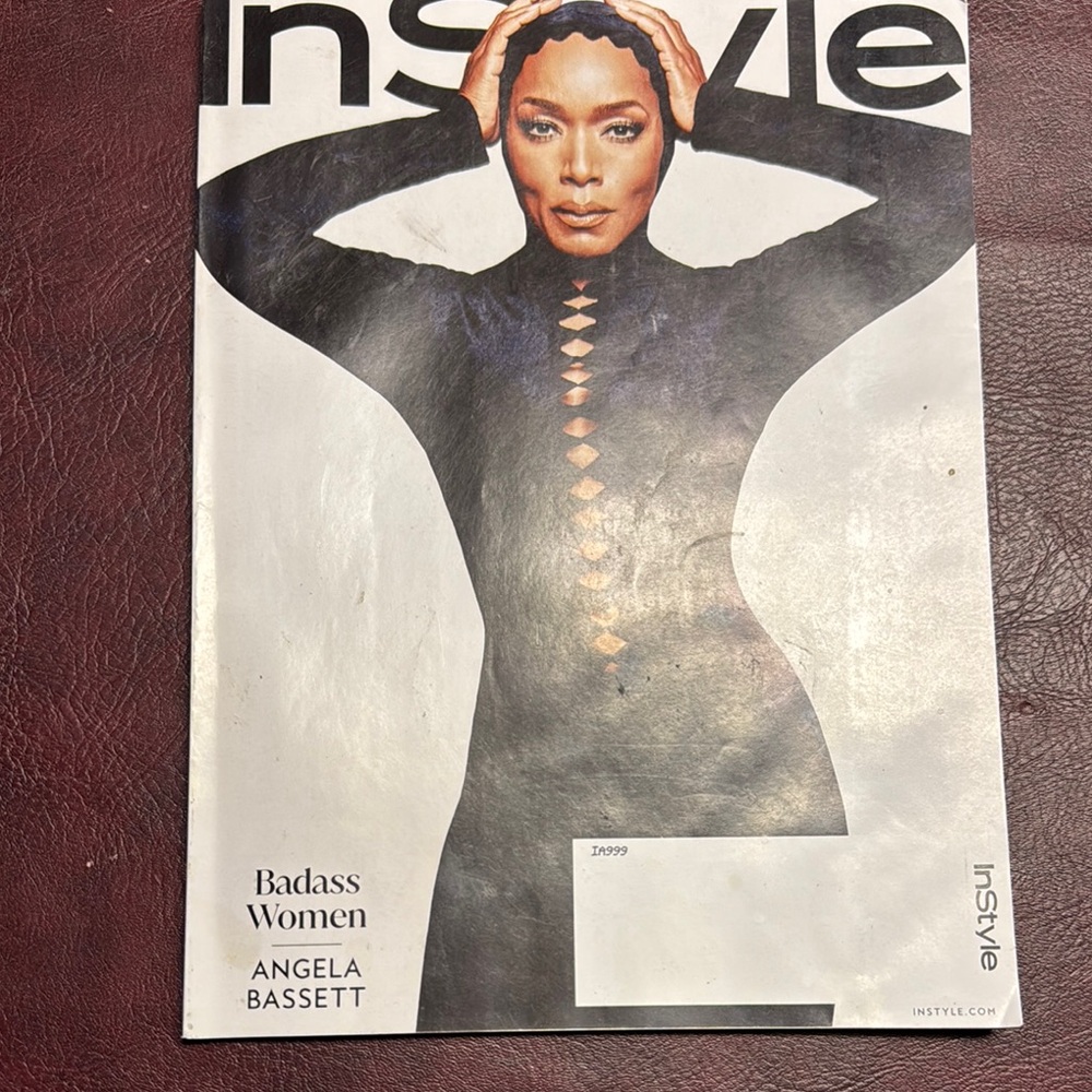 InStyle Cover with Angela Bassett Feb/2022 Issue